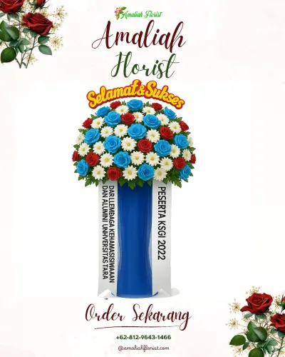 Standing Flower di Pasir Biru